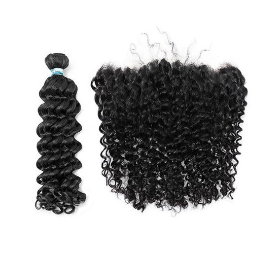 13x4 Deep Curly HD Lace Frontal